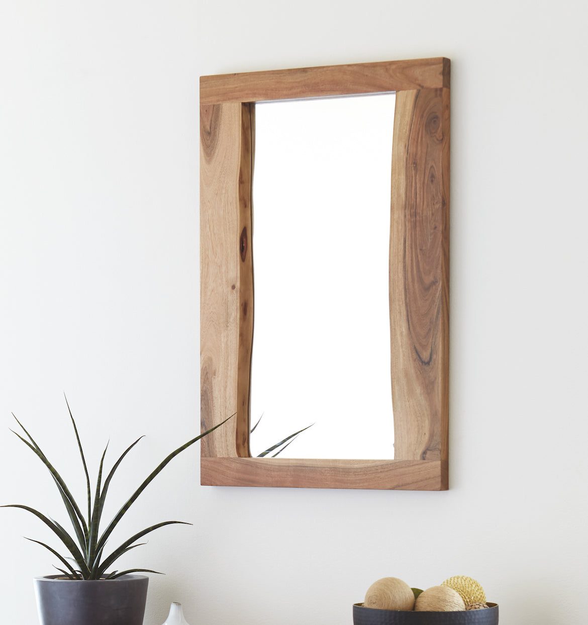 Alpine Natural Live Edge Wood Mirrors