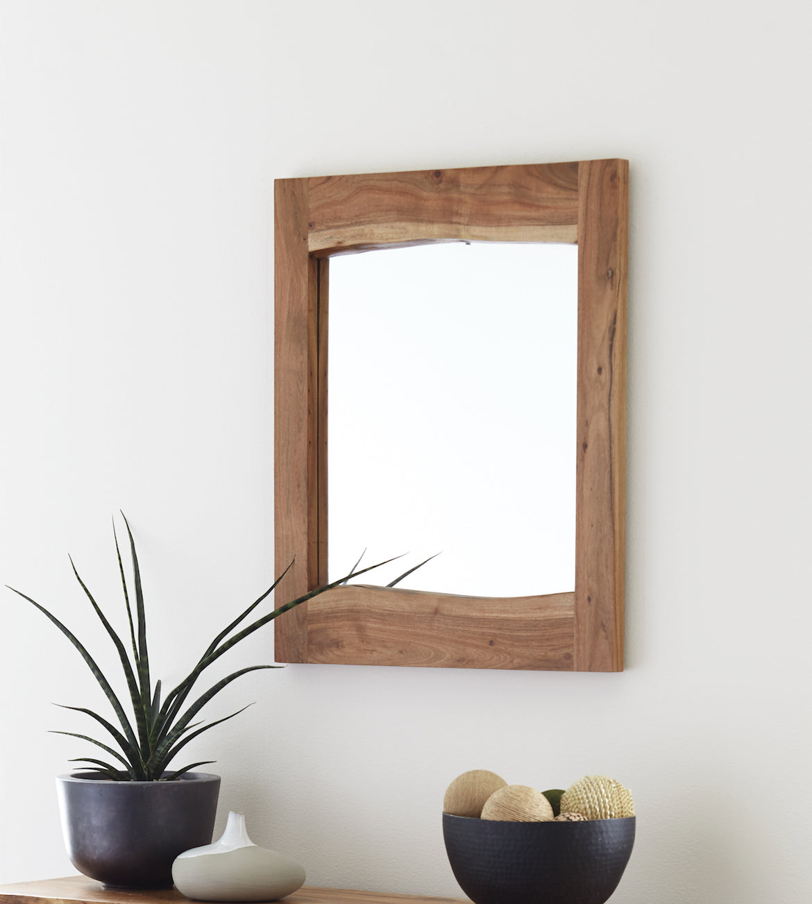 Alpine Natural Live Edge Wood Mirrors