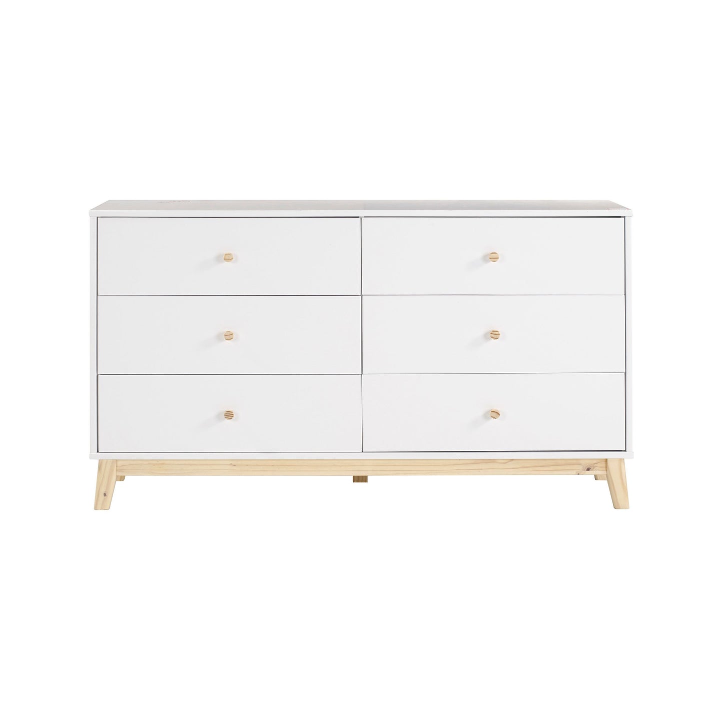Mod 6-Drawer Double Dresser