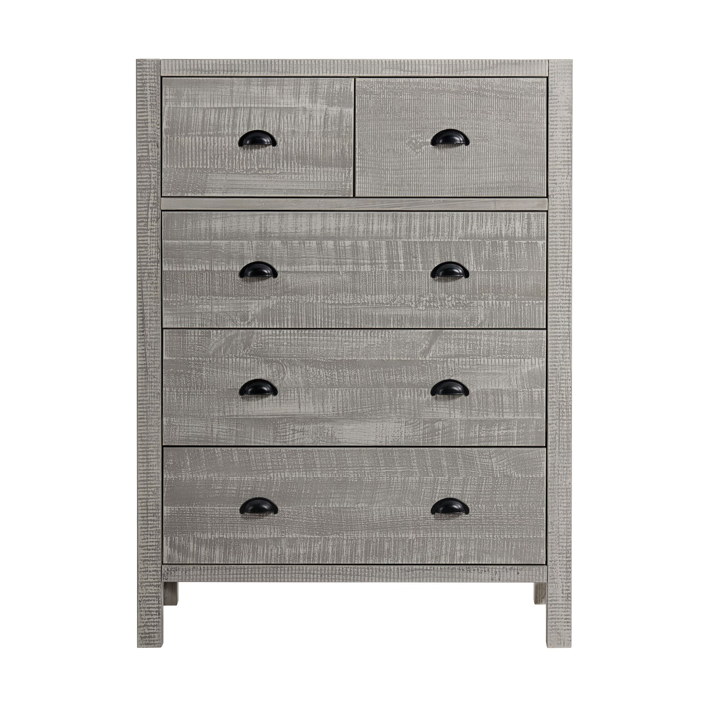 Windsor 5-Drawer Wood Chest