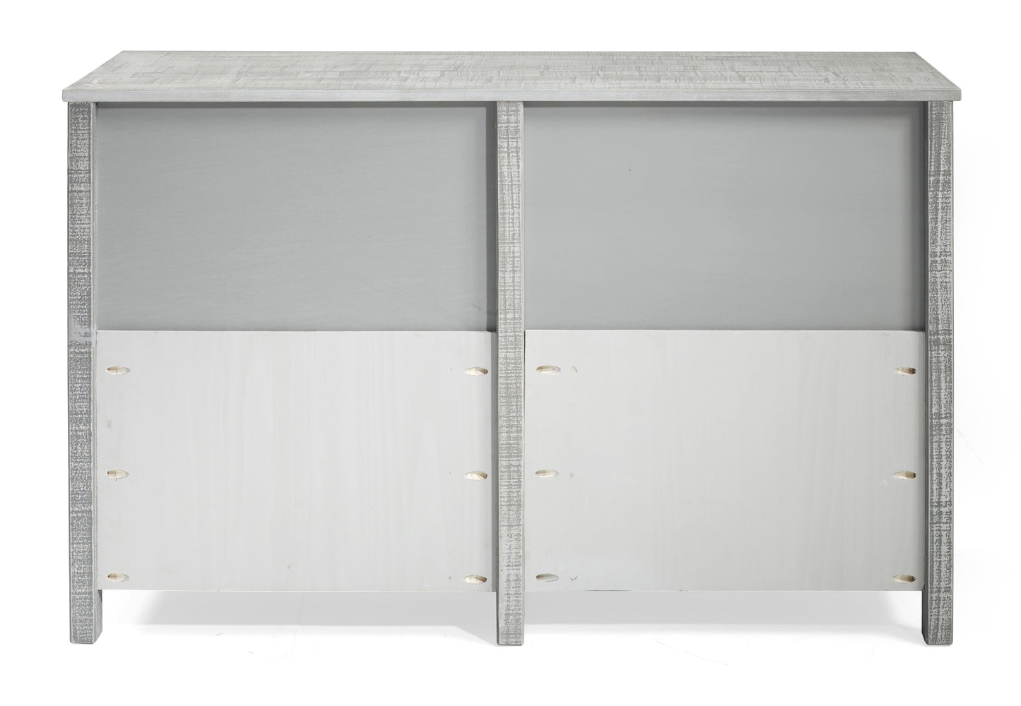 Rustic 6-Drawer Double Dresser