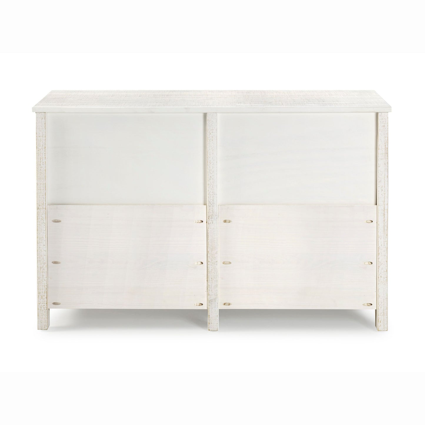 Rustic 6-Drawer Double Dresser