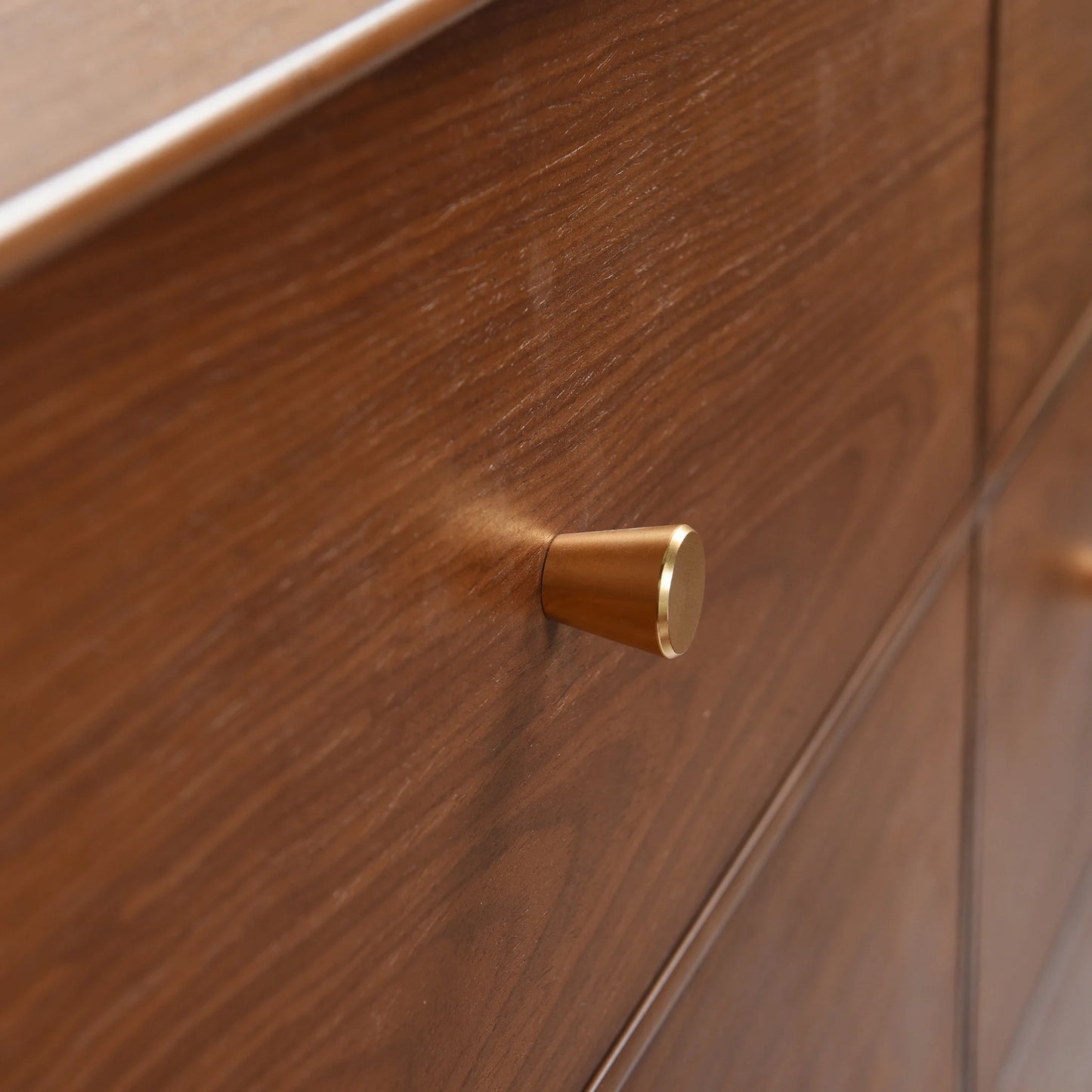 Mid-Century Walnut Veneer Dresser by DANN FOLEY LIFESTYLE