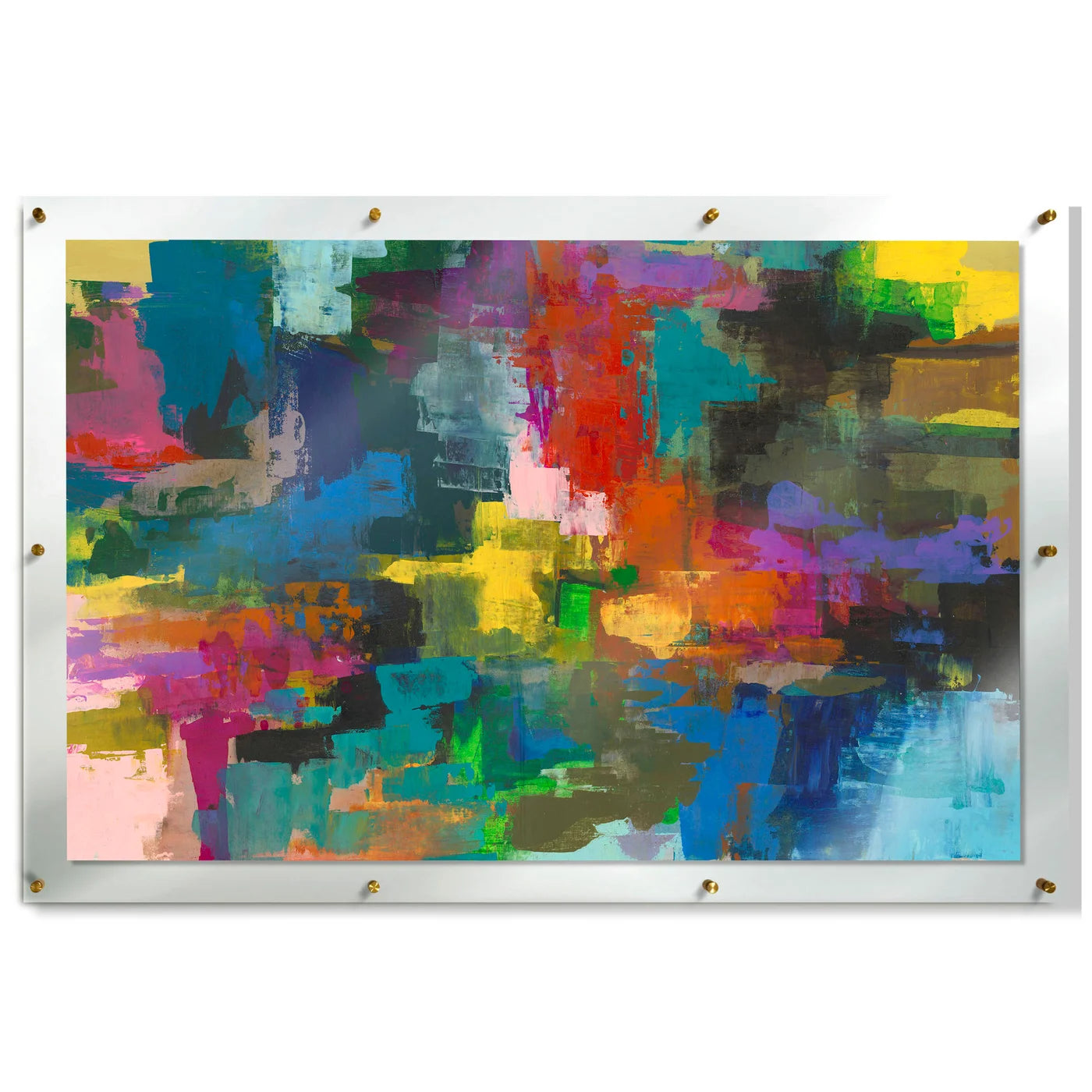 SURGE ART- LARGE | Hand Painted Abstract on Plexiglass