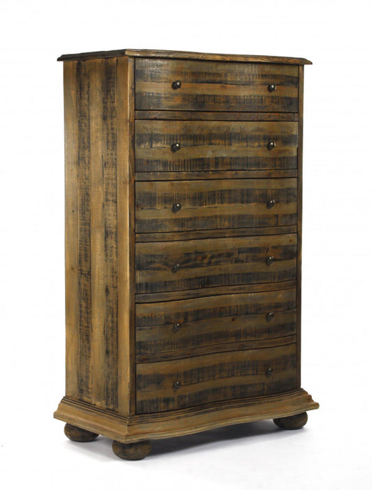 ZENTIQUE Recycled Pine Chest - Vertical