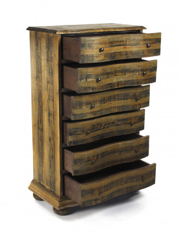 ZENTIQUE Recycled Pine Chest - Vertical