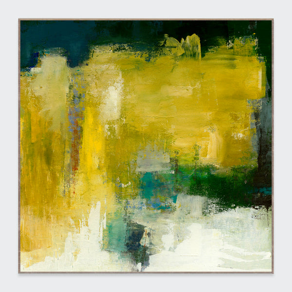 Yellow Canvas Art 60x60