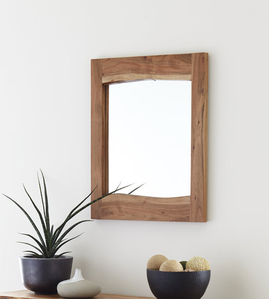 Alpine Natural Live Edge Wood Mirrors