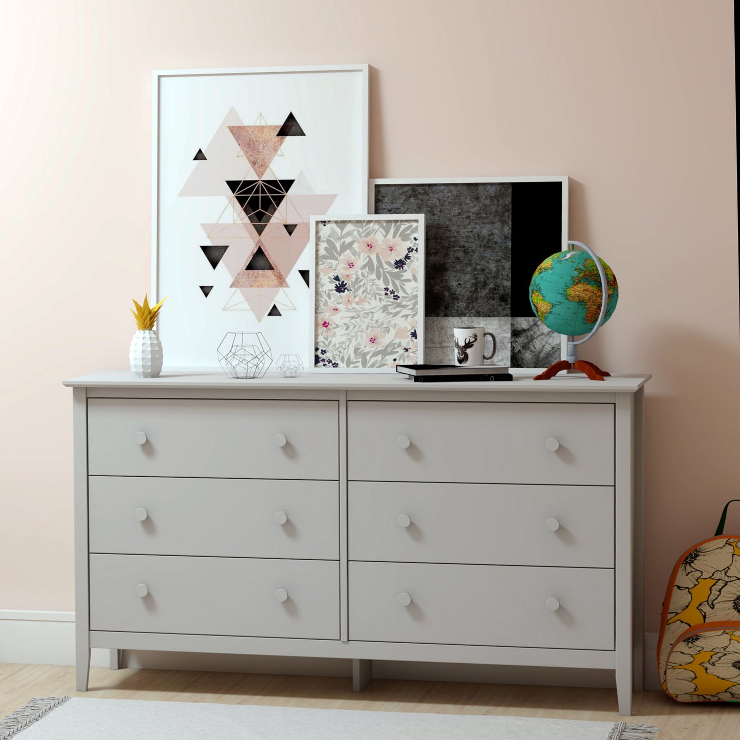 Simplicty 6-Drawer Dresser