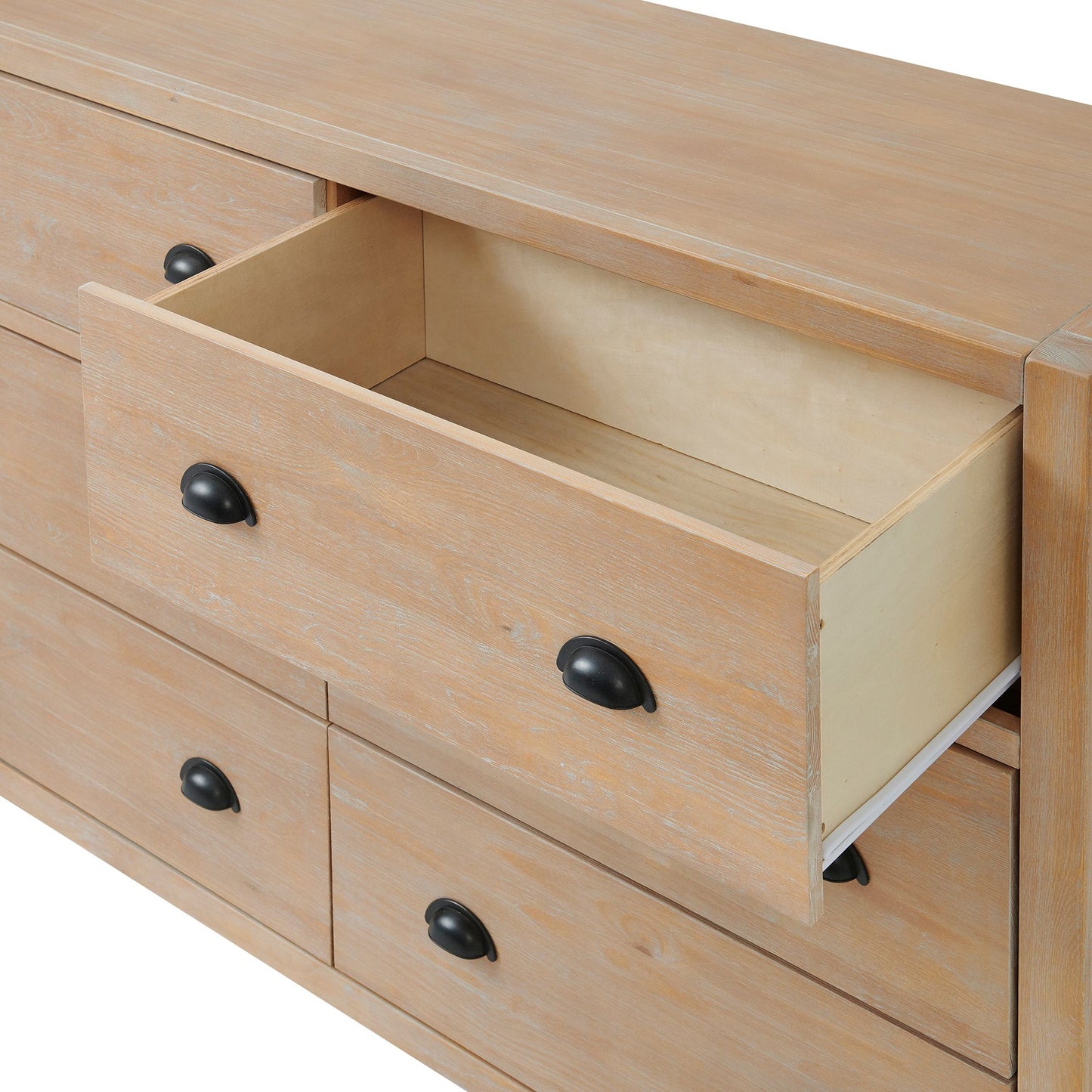 Arden 6-Drawer Wood Double Dresser