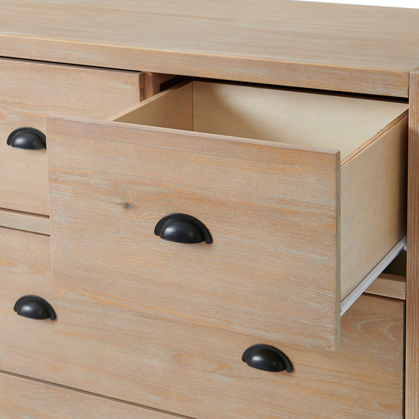 Arden 5-Drawer Wood Double Dresser