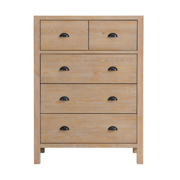 Arden 5-Drawer Wood Double Dresser